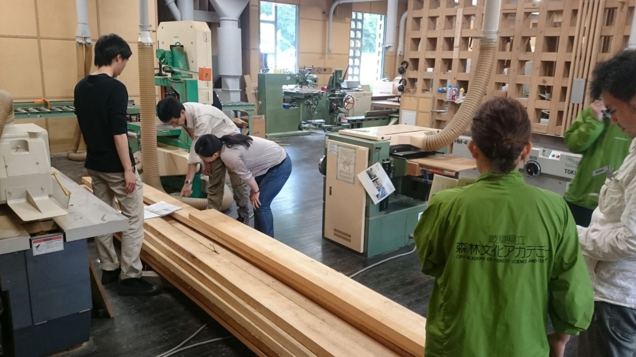 森林文化アカデミー 木工機械