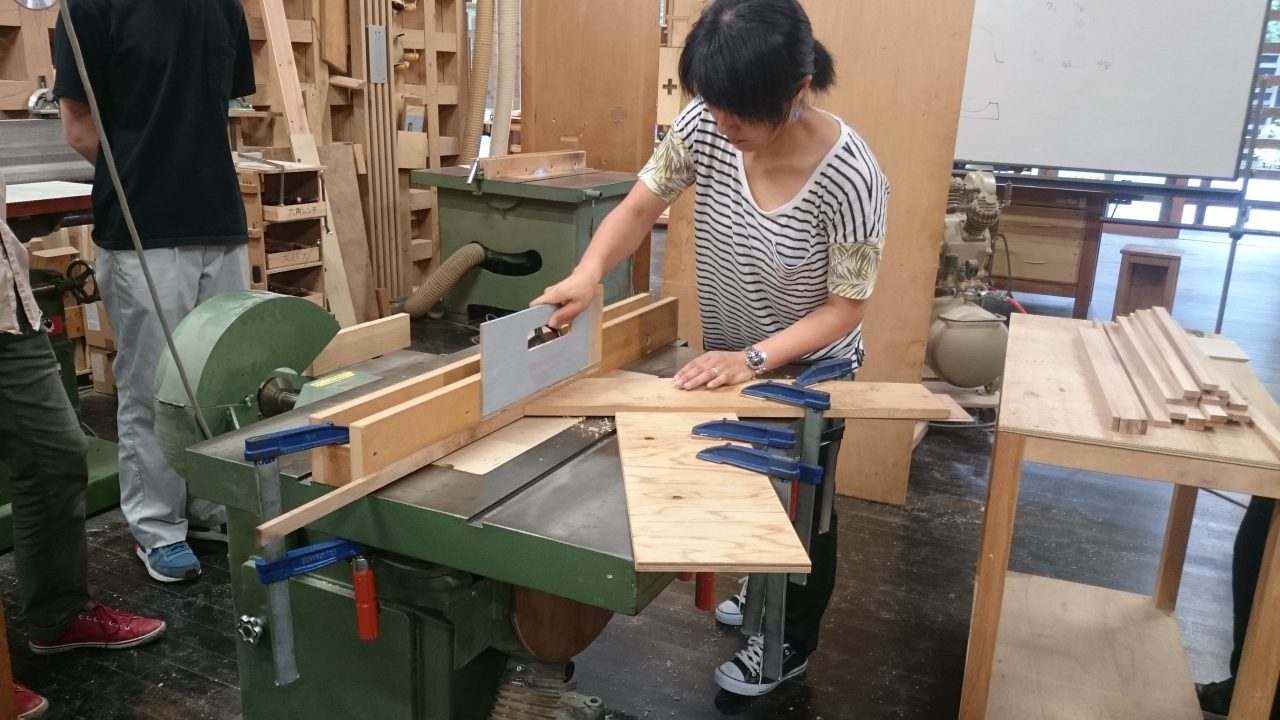森林文化アカデミー　木工機械使用法