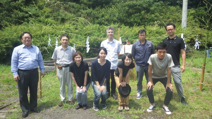 自力建設2017地鎮祭集合写真