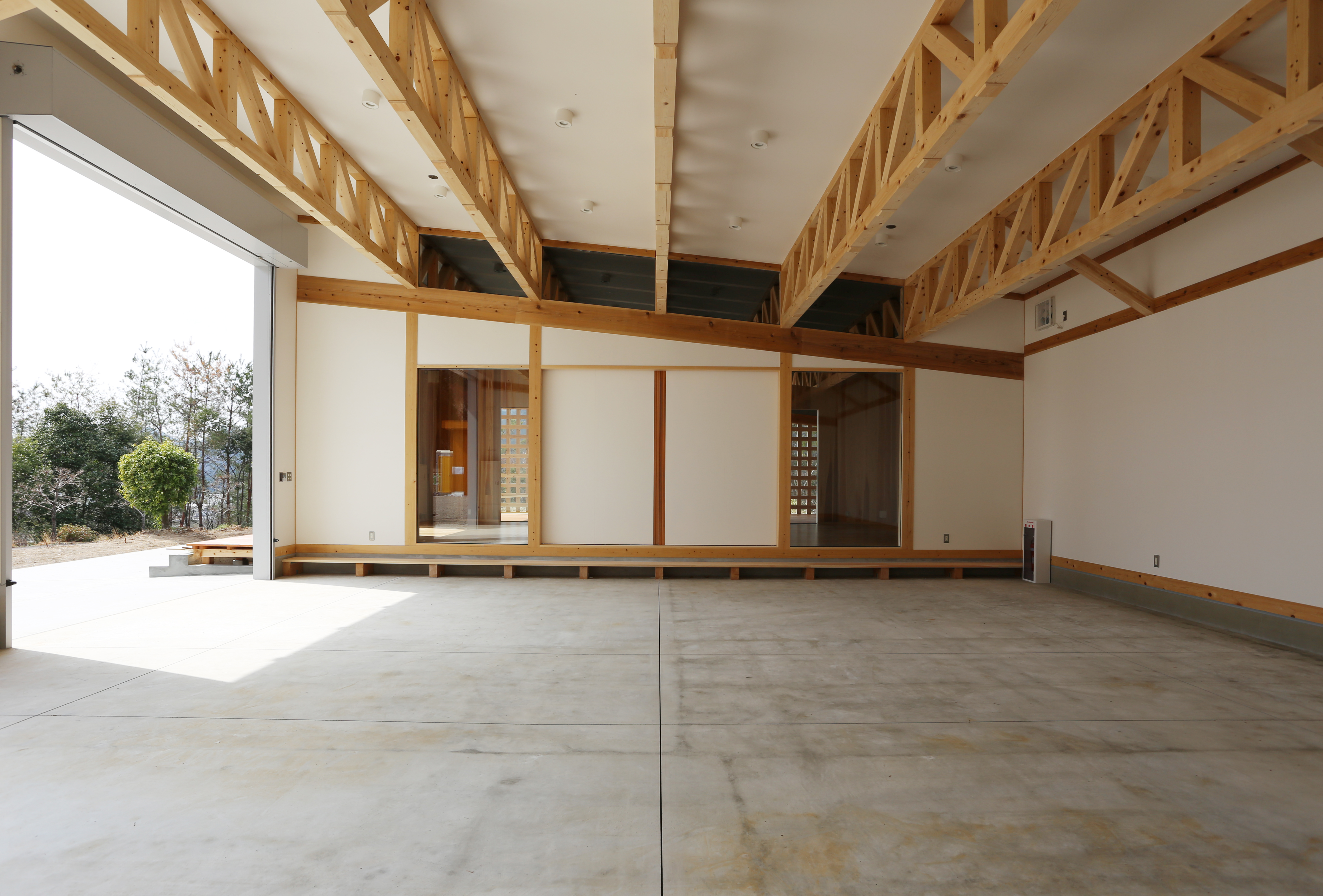 林業機械学習棟 岐阜県立森林文化アカデミー 林業機械学習棟 岐阜県立森林文化アカデミー