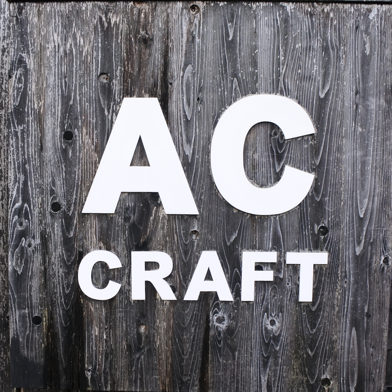 AC CRAFT看板