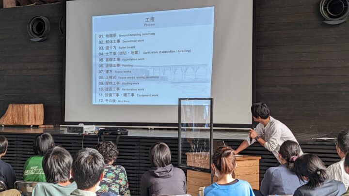 自力建設2021「木立のこみち」竣工式2