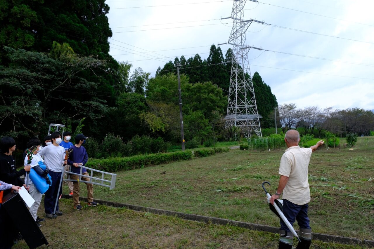 白鳥林木育種事業地の見学