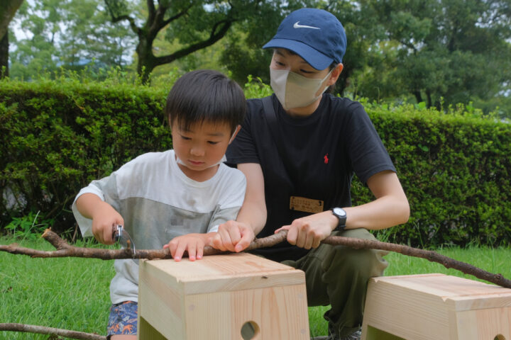 ナイフワークショップの指導