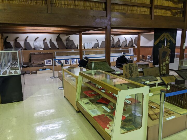 展示室の写真