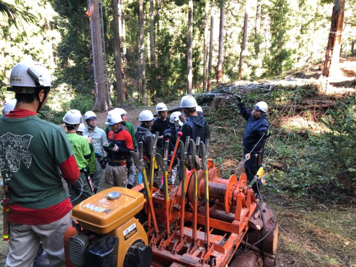 応用的な林業技術を身につける