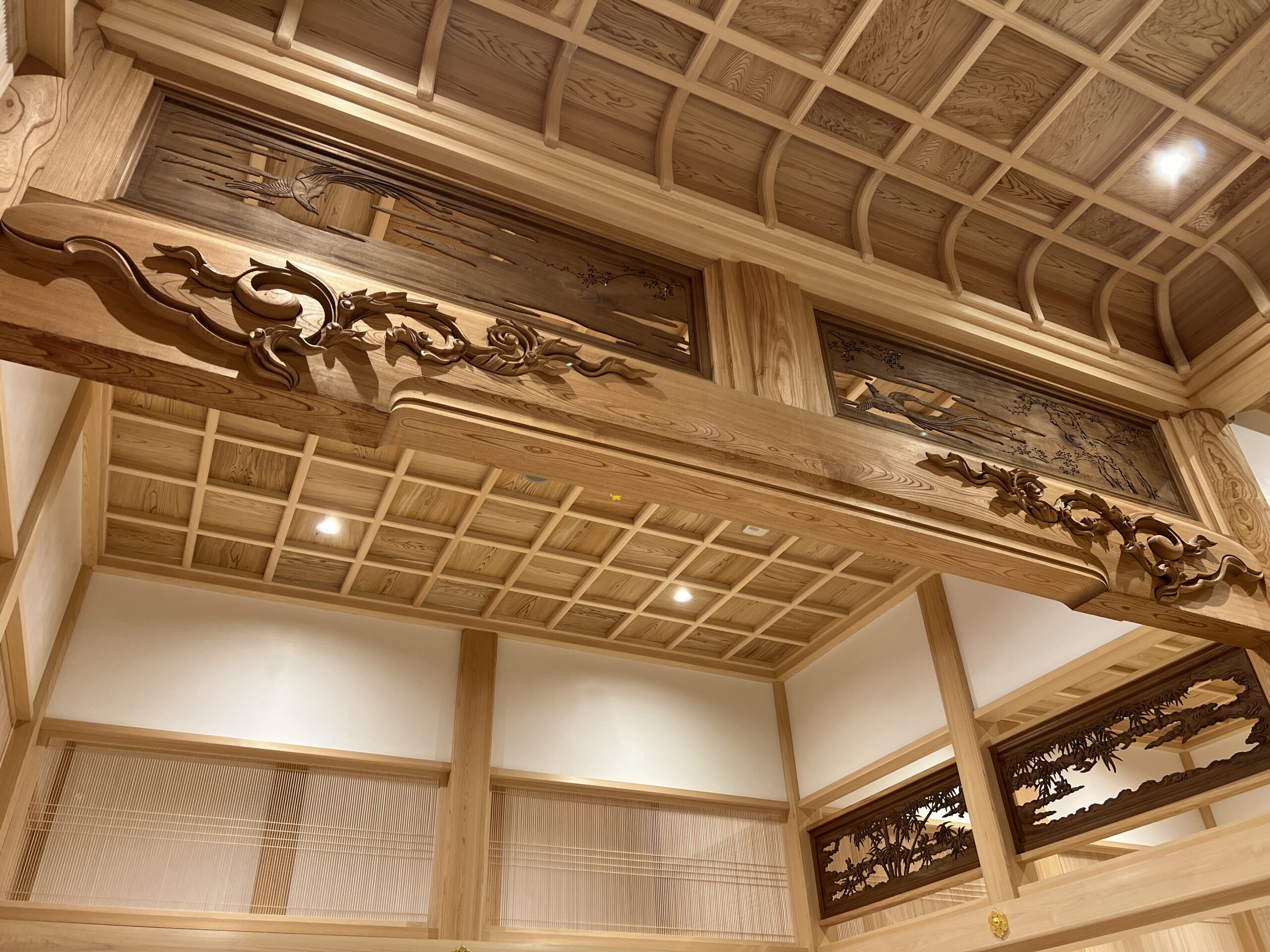 豊川閣妙厳寺法堂・位牌堂視察（その2） : 岐阜県立森林文化アカデミー