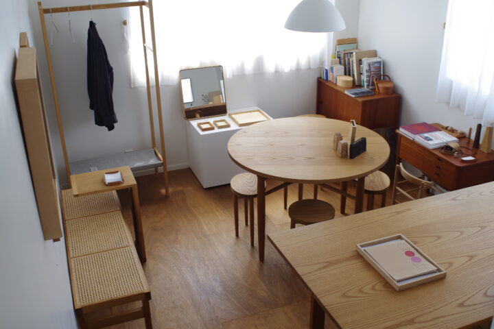池冨士さんがデザイン・製作した小物や家具