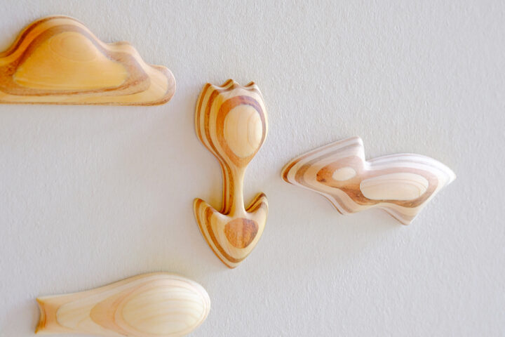 タピオ・ヴィルカラ展ワークショップの作品サンプル