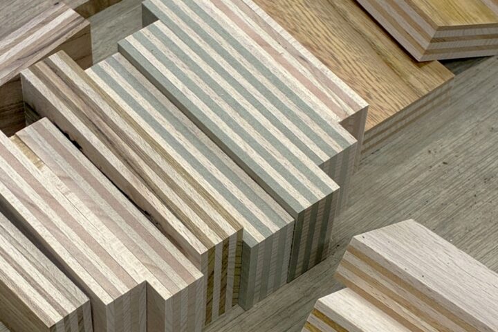 岐阜県産のリズミック・プライウッド