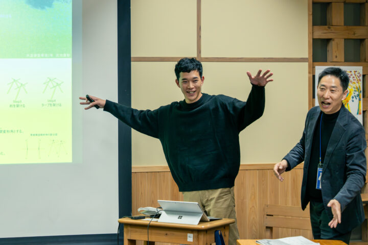 視察の様子