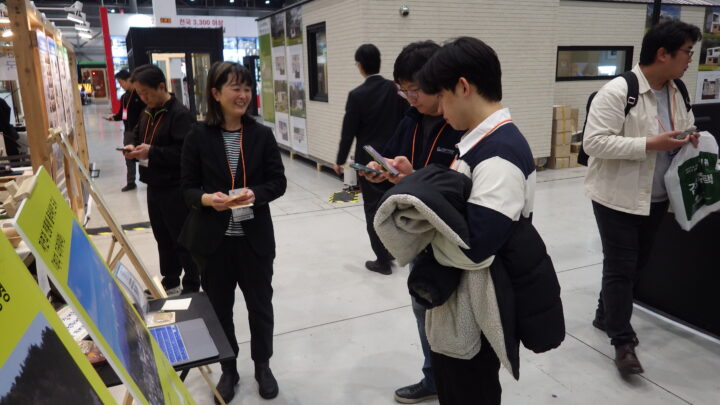 展示の様子