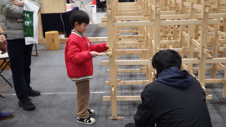 展示の様子