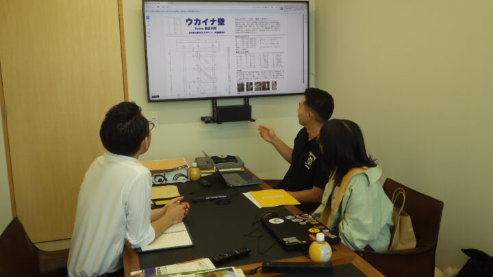 視察の様子