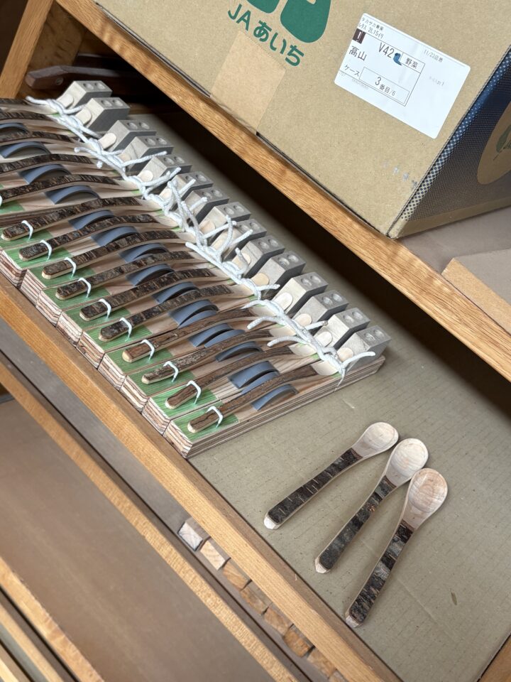 茶杓製作用の治具